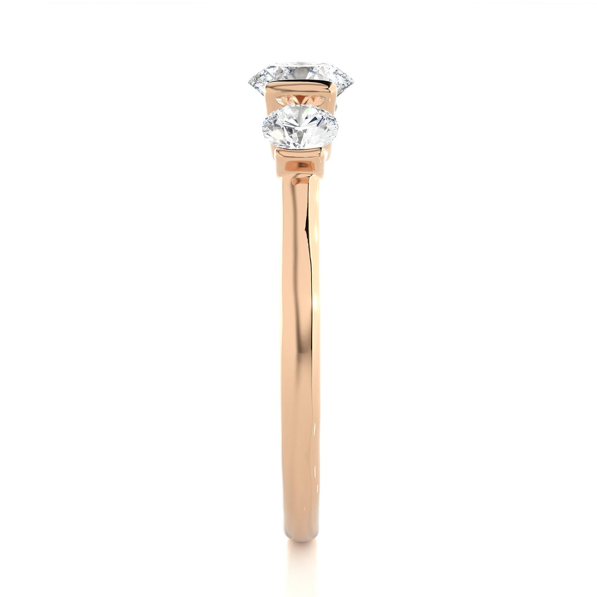 Solitaire Ring R3_RD_164 - RG