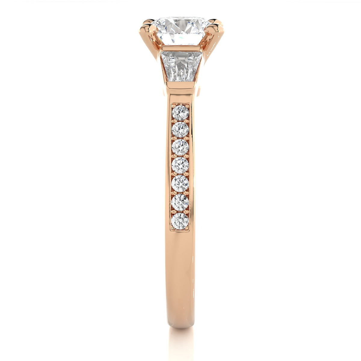 Solitaire Ring R3_RD_125 - RG