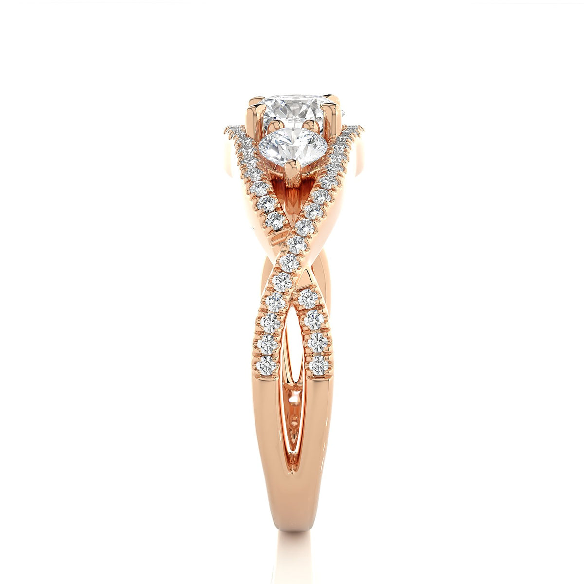 Solitaire Ring R3_RD_169 - RG