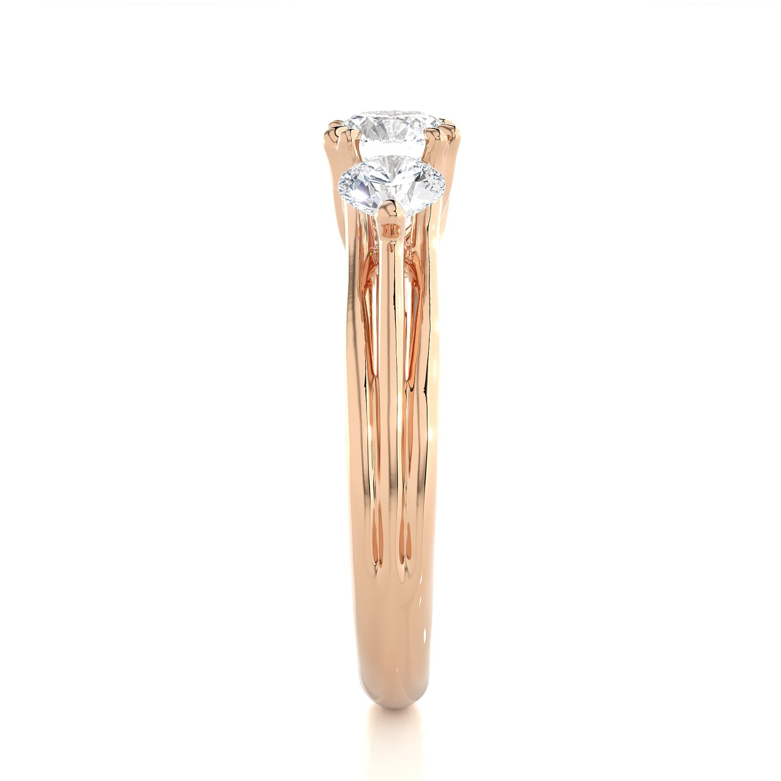 Solitaire Ring R3_RD_147 - RG