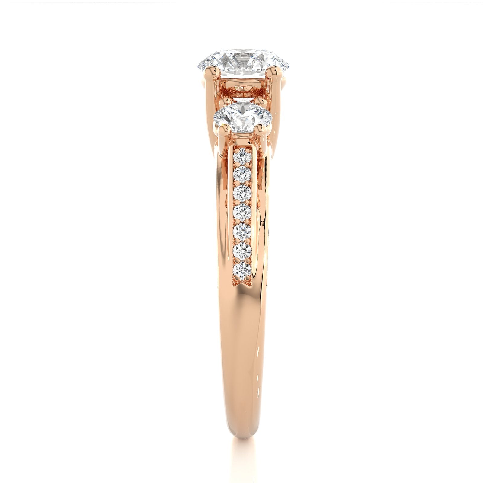 Solitaire Ring R3_RD_139 - RG
