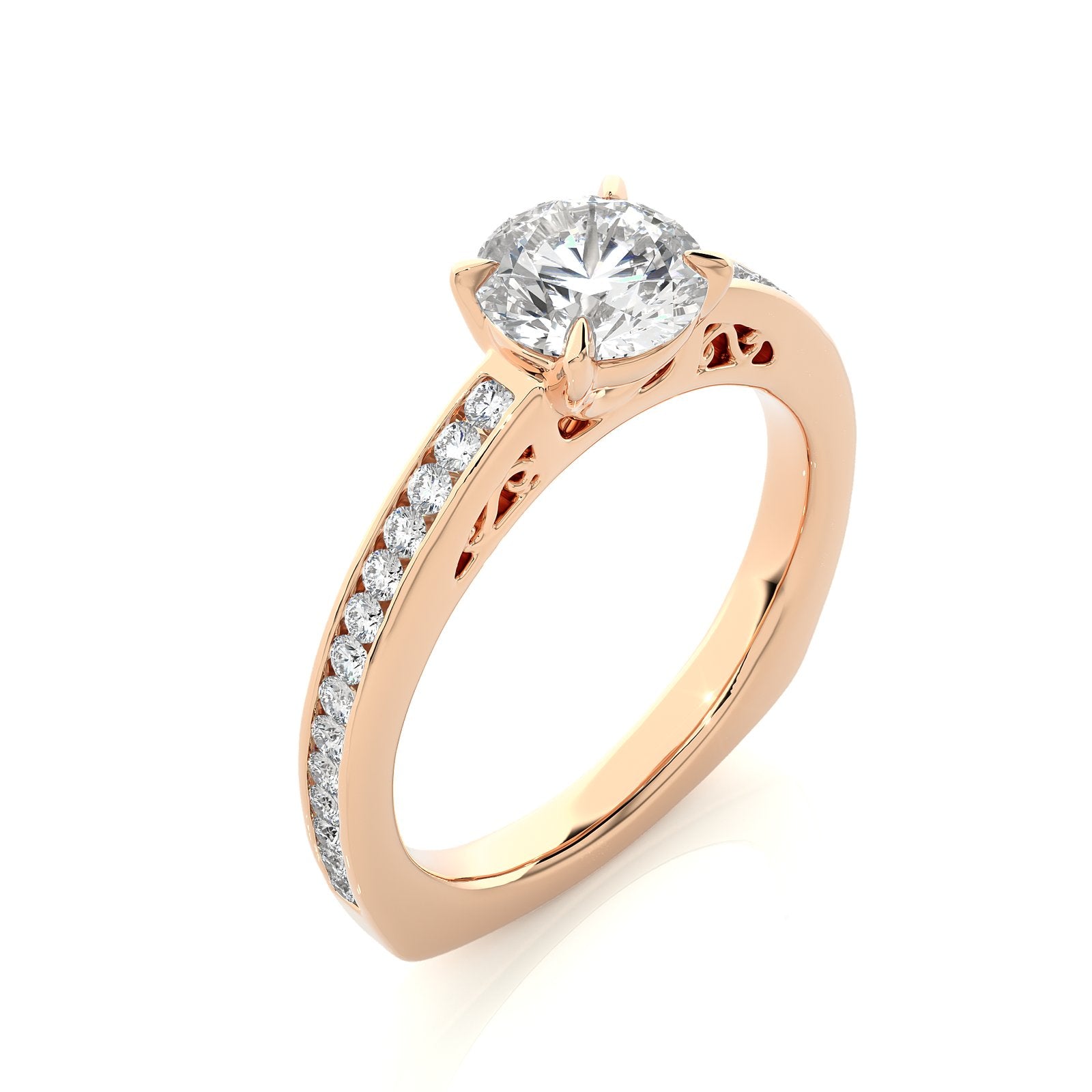 Solitaire Ring RC_CU_171 - RG