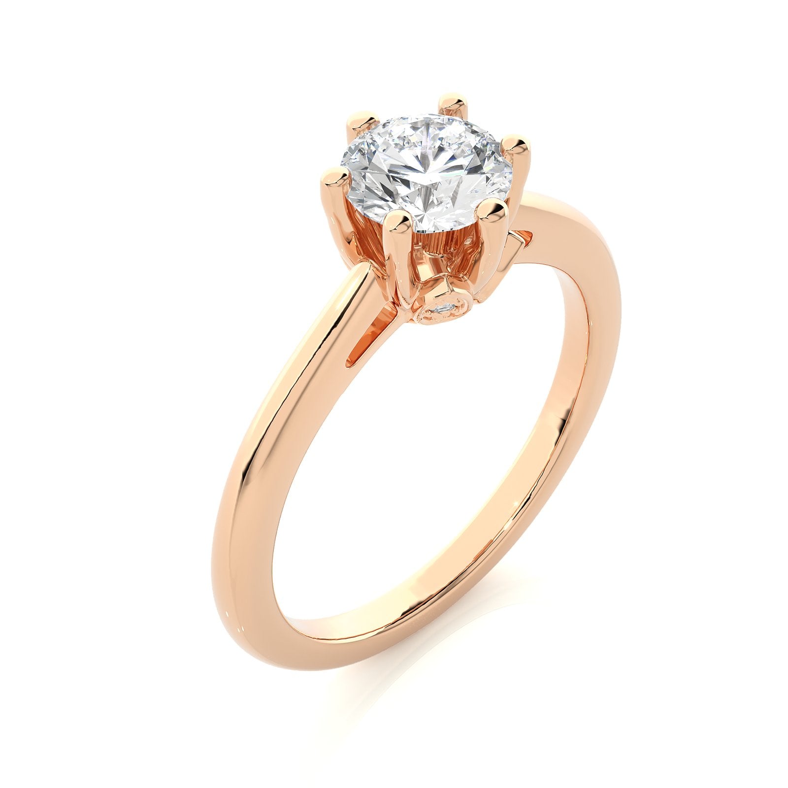Solitaire Ring RS_RD_114 - RG
