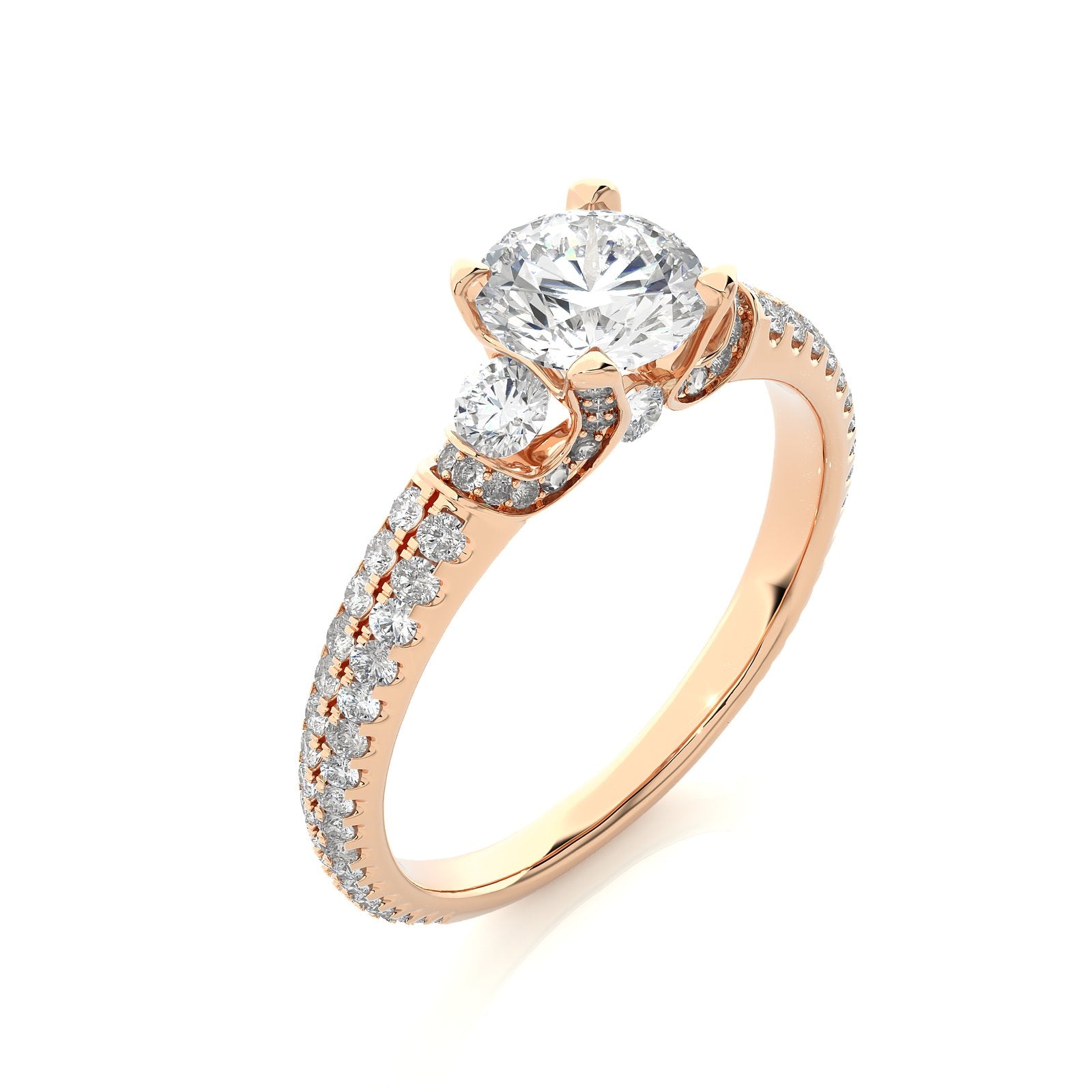 Solitaire Ring R3_RD_148 - RG