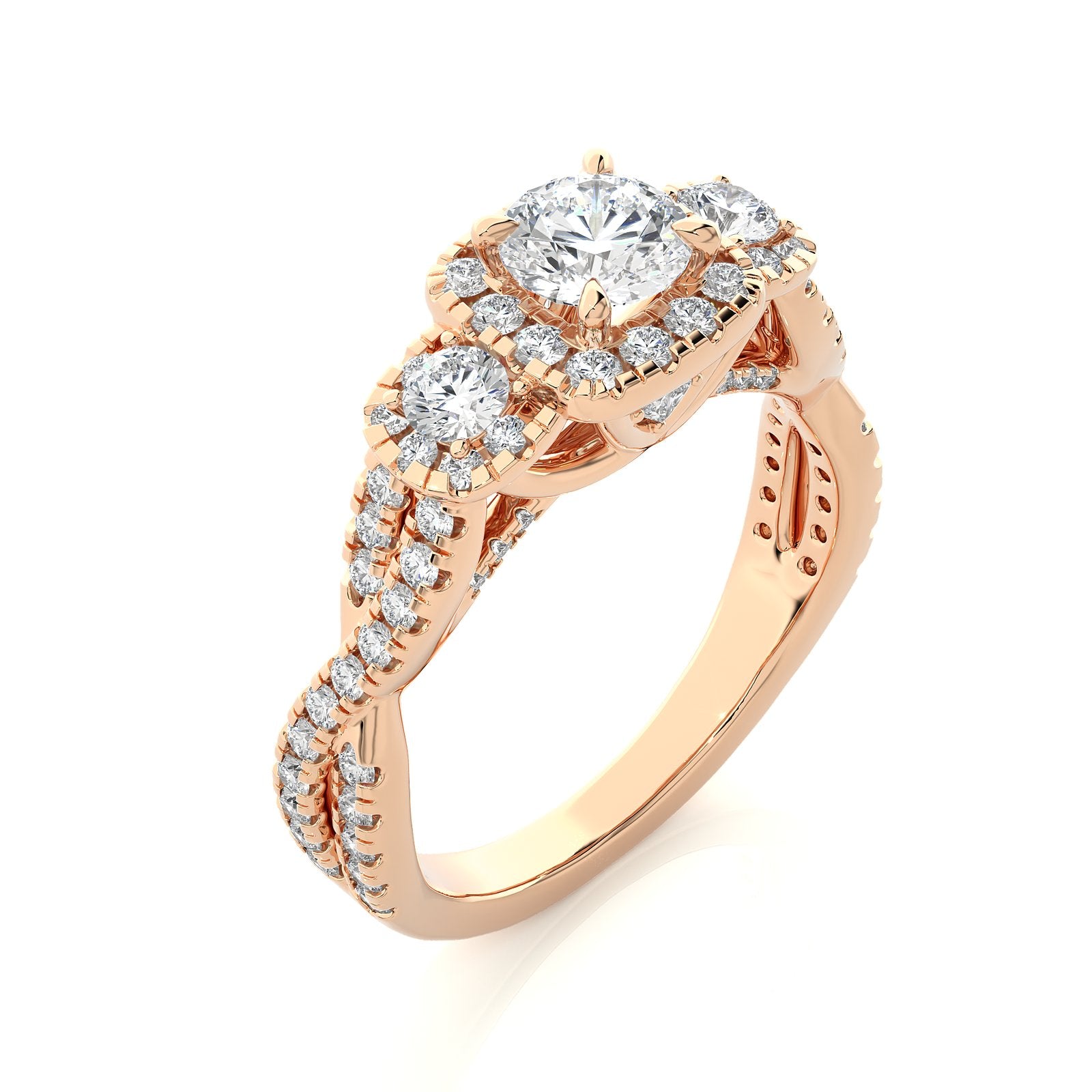 Solitaire Ring R3_RD_172 - RG
