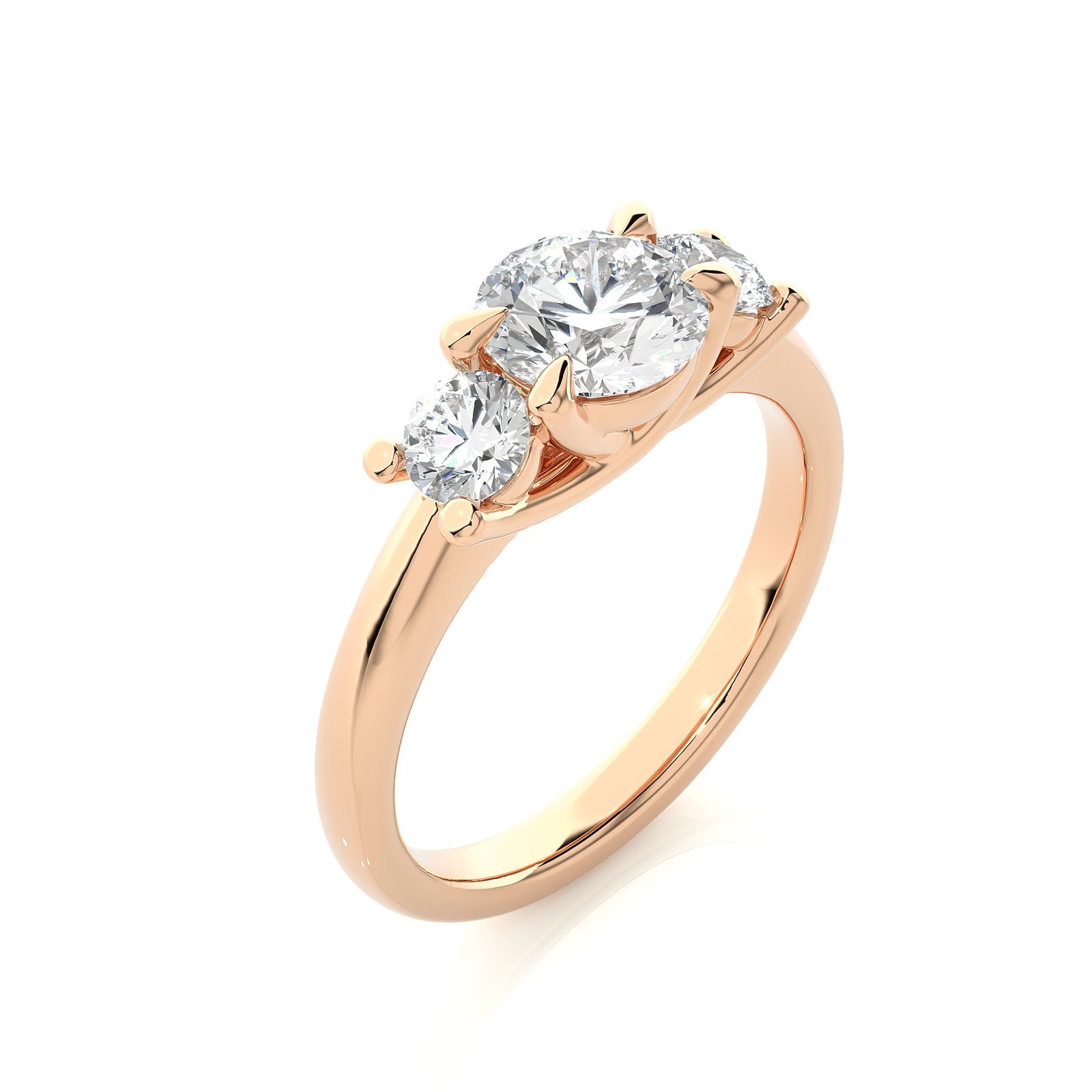 Solitaire Ring R3_RD_138 - RG