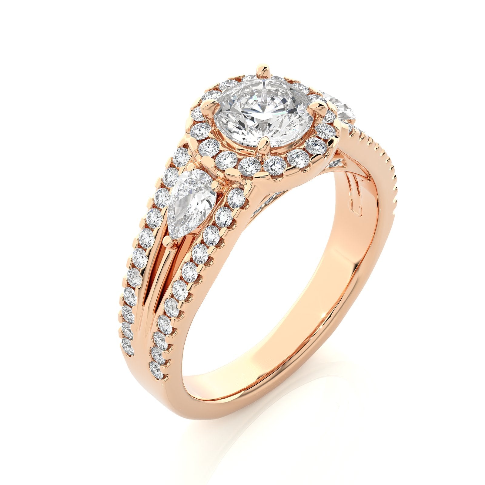 Solitaire Ring R3_RD_152 - RG