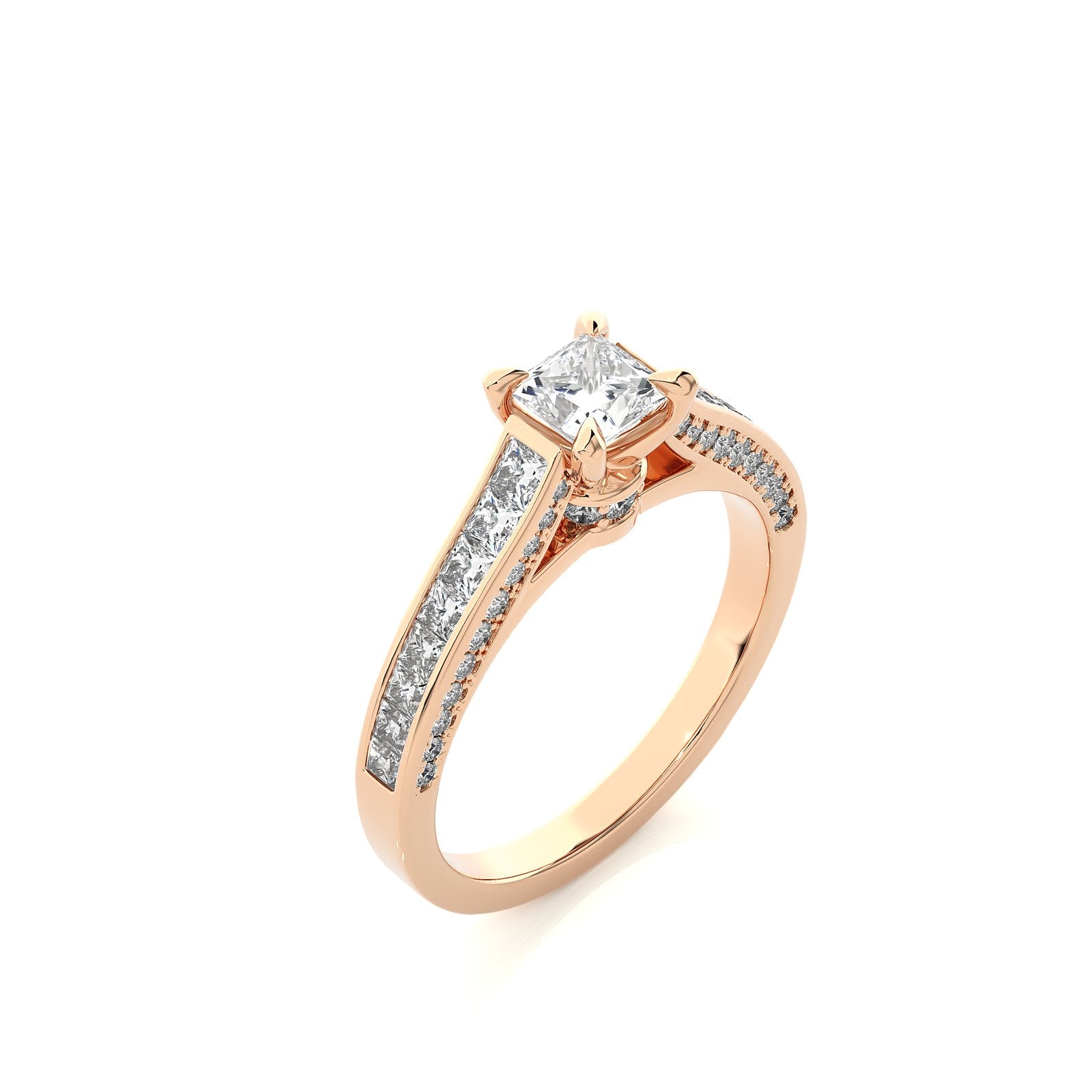 Solitaire Ring RC_PR_271 - RG