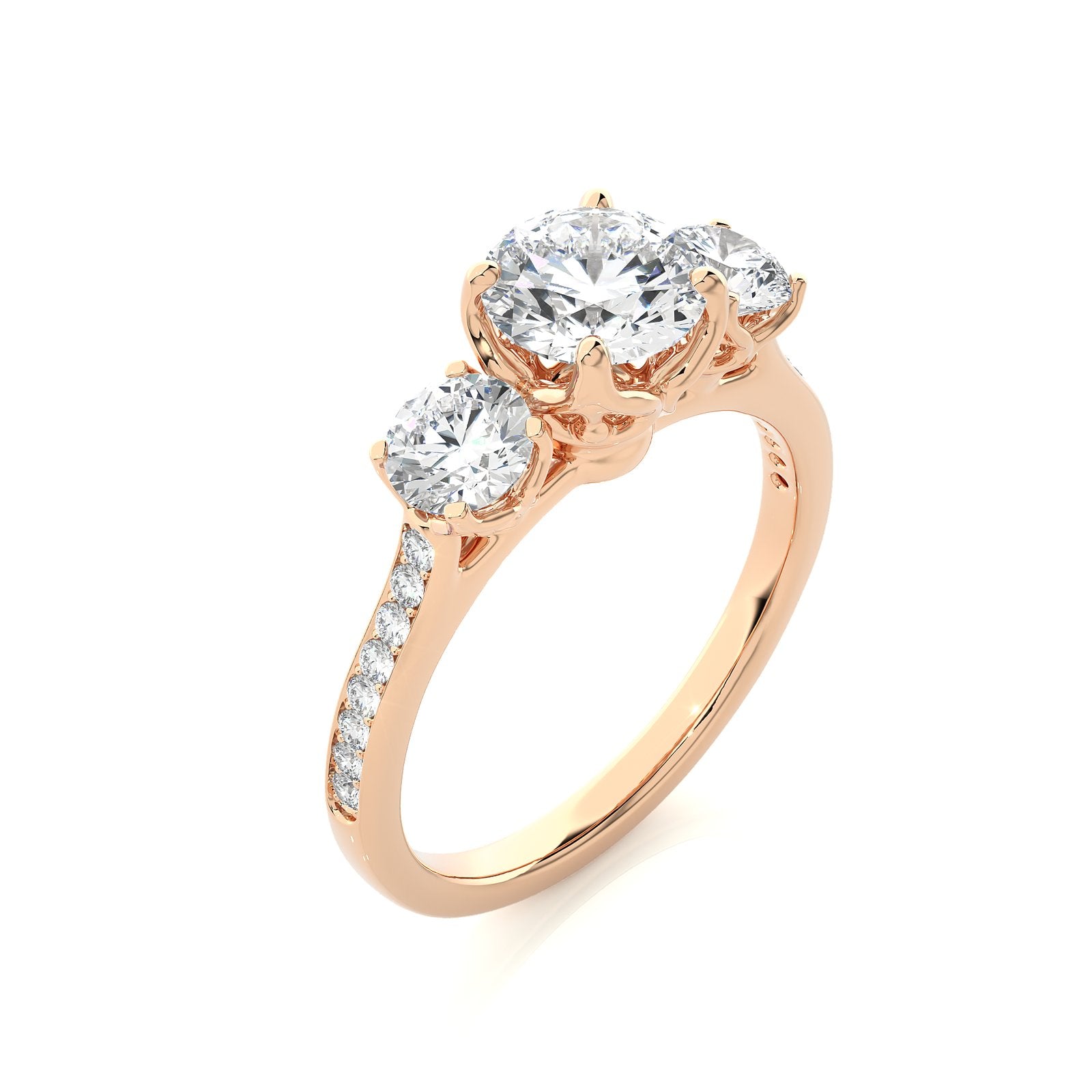 Solitaire Ring R3_RD_115 - RG