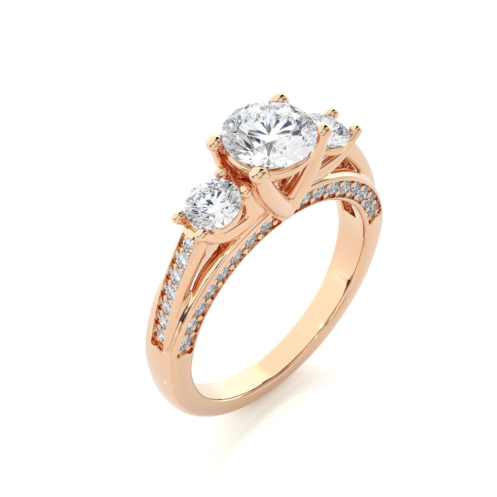 Solitaire Ring R3_RD_139 - RG