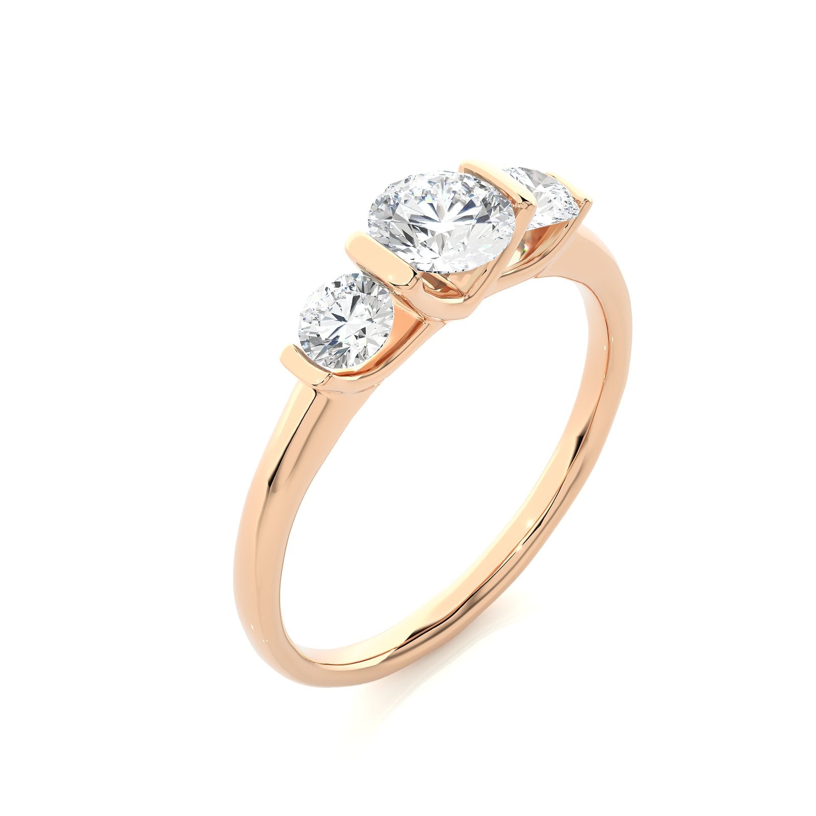 Solitaire Ring R3_RD_164 - RG