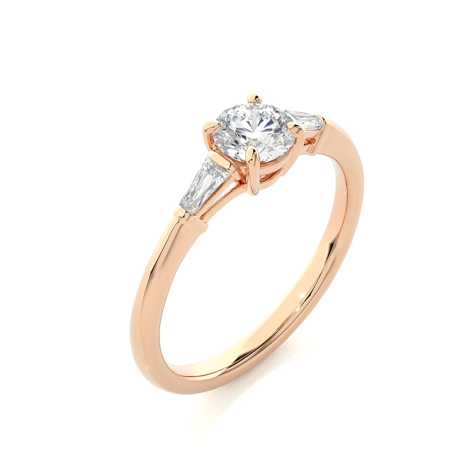 Solitaire Ring R3_RD_117 - RG