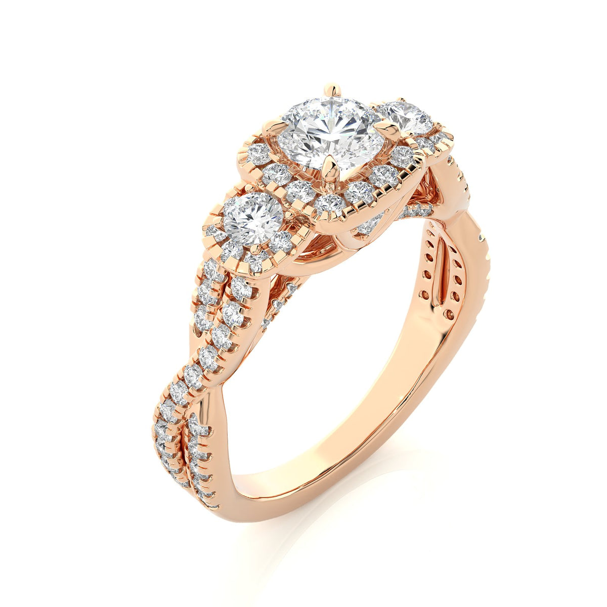 Solitaire Ring R3_RD_172 - RG