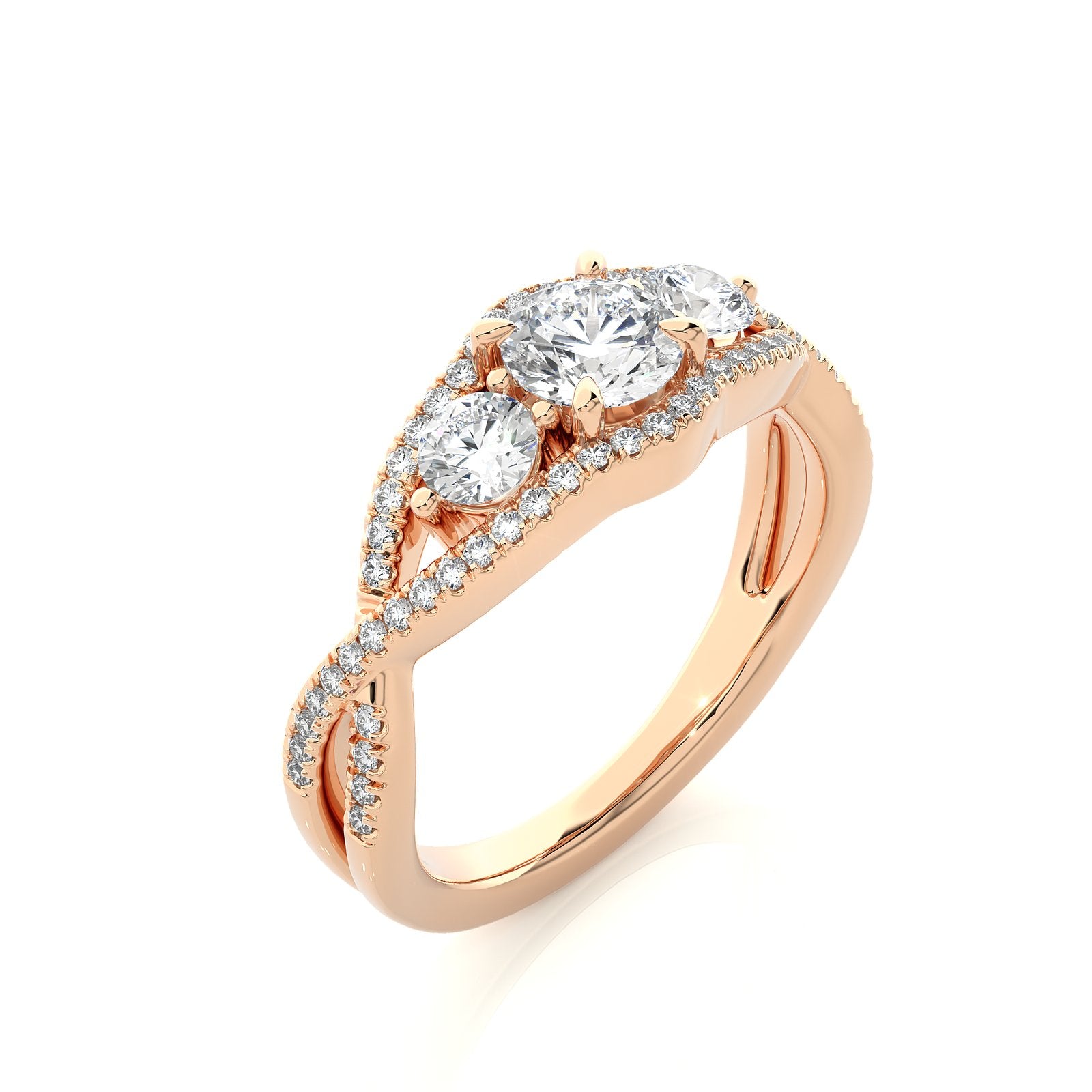 Solitaire Ring R3_RD_169 - RG