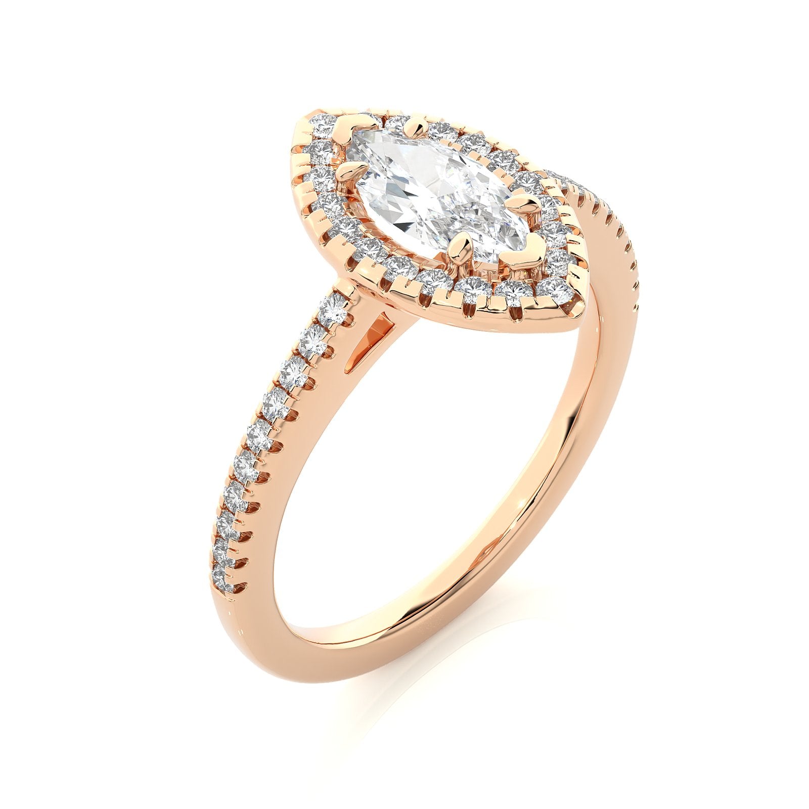 Solitaire Ring RH_MQ_122 - RG