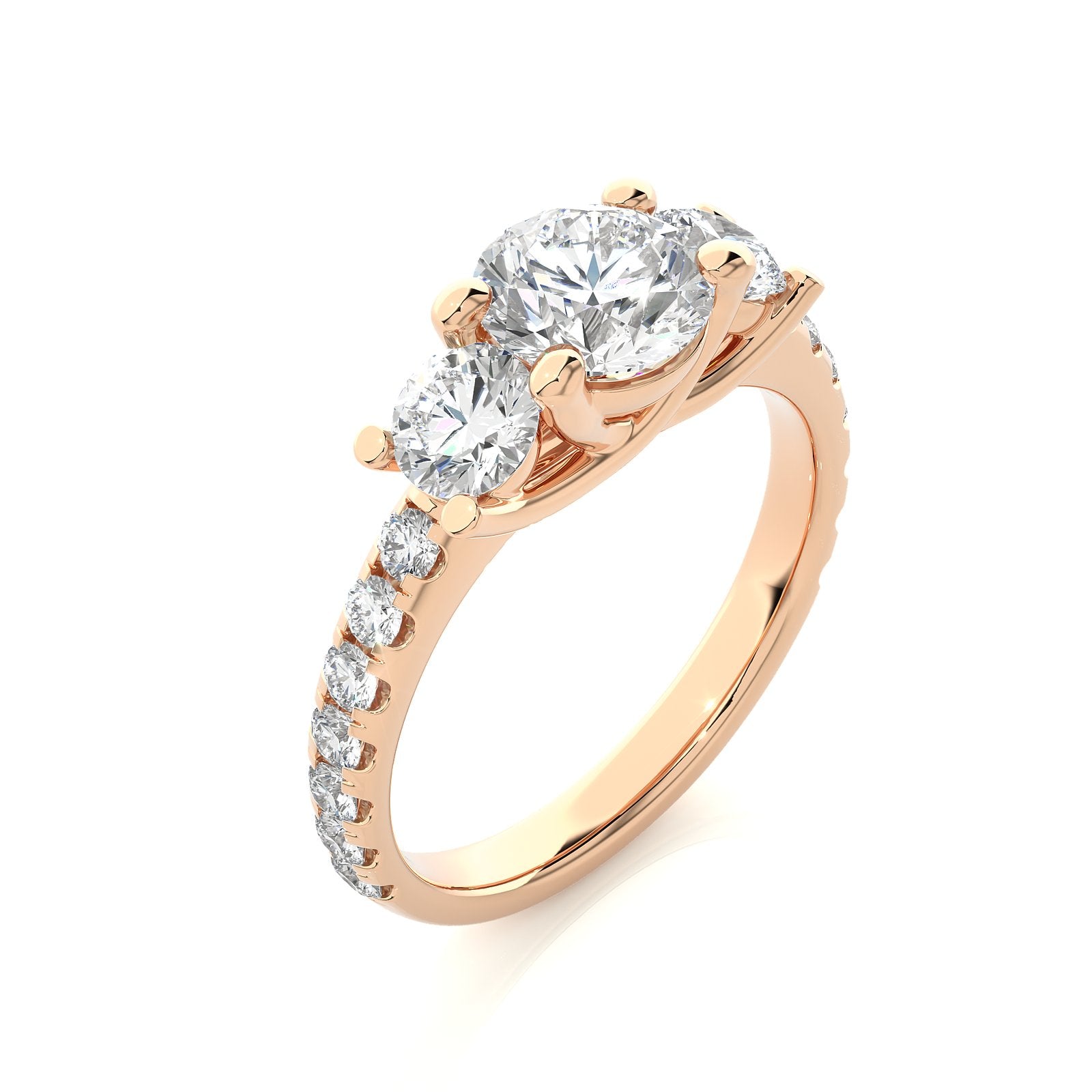 Solitaire Ring R3_RD_121 - RG