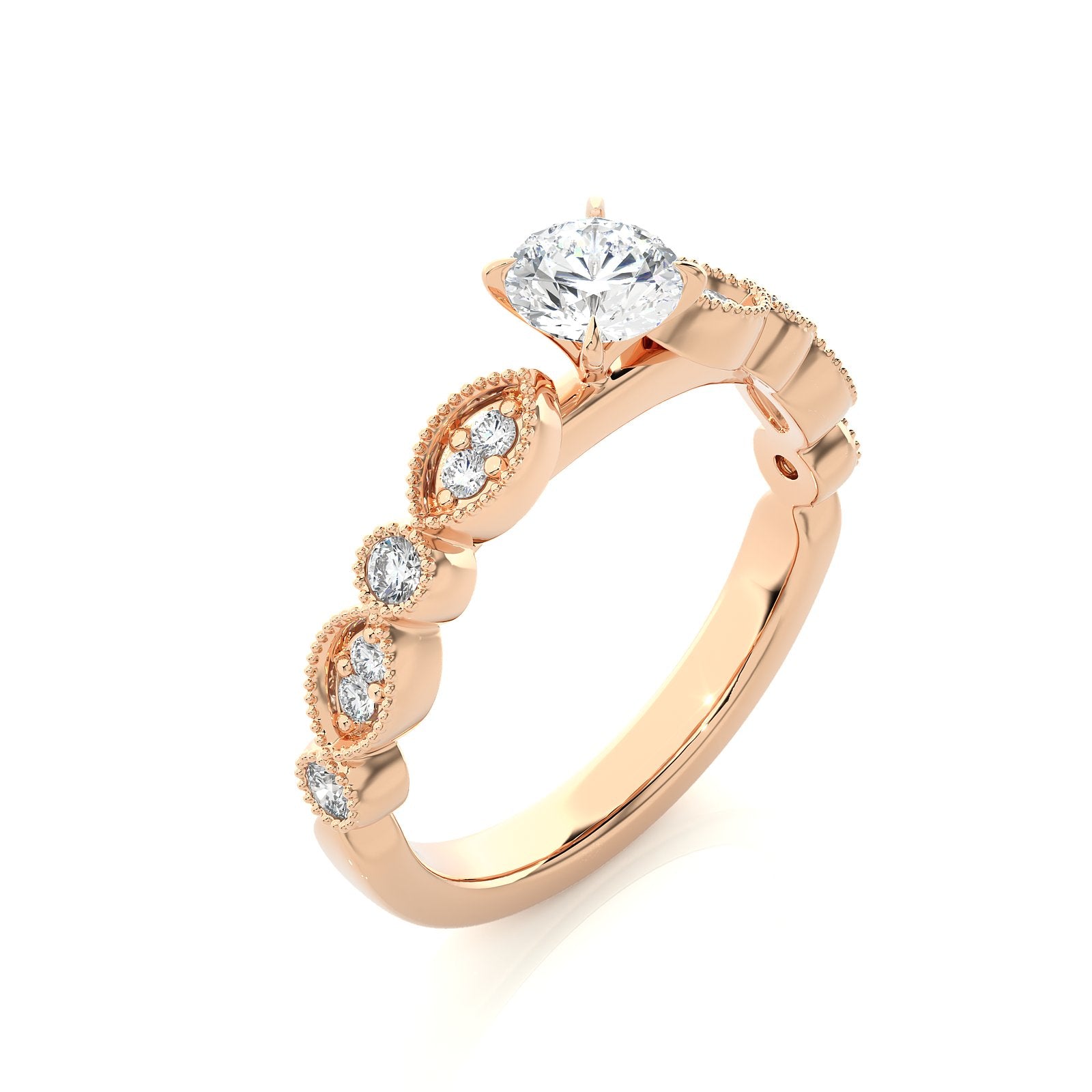 Solitaire Ring RV_RD_100 - RG