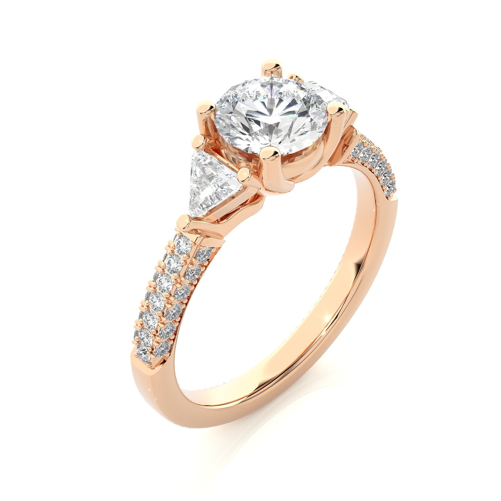 Solitaire Ring R3_RD_101 - RG