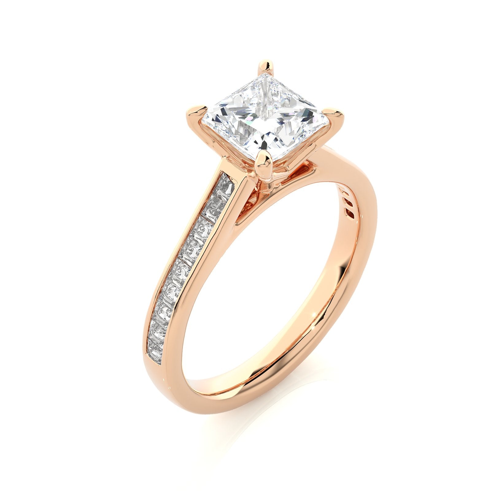 Solitaire Ring RC_PR_256 - RG