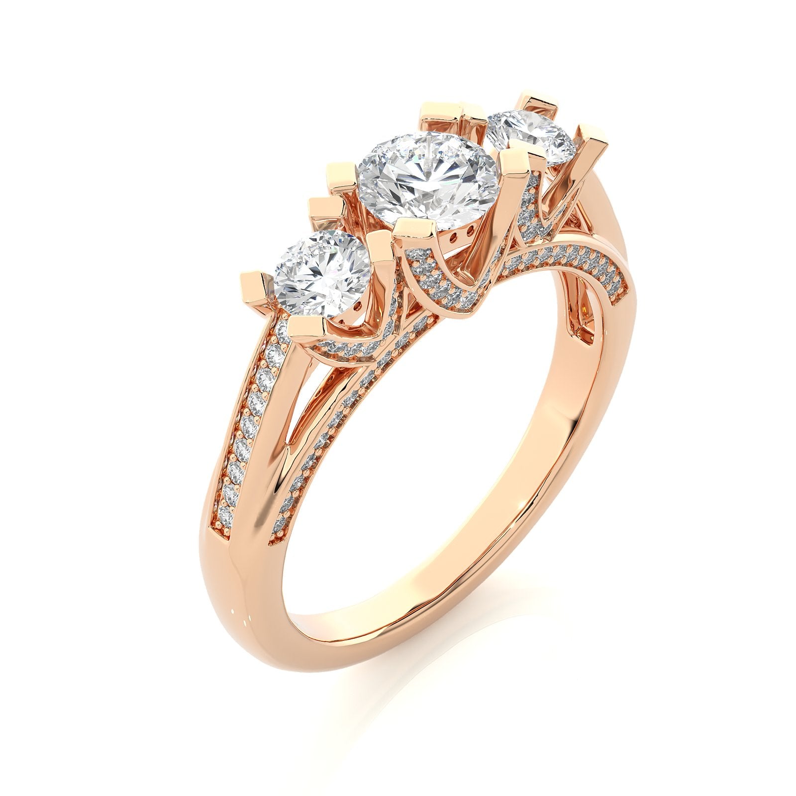 Solitaire Ring R3_RD_171 - RG