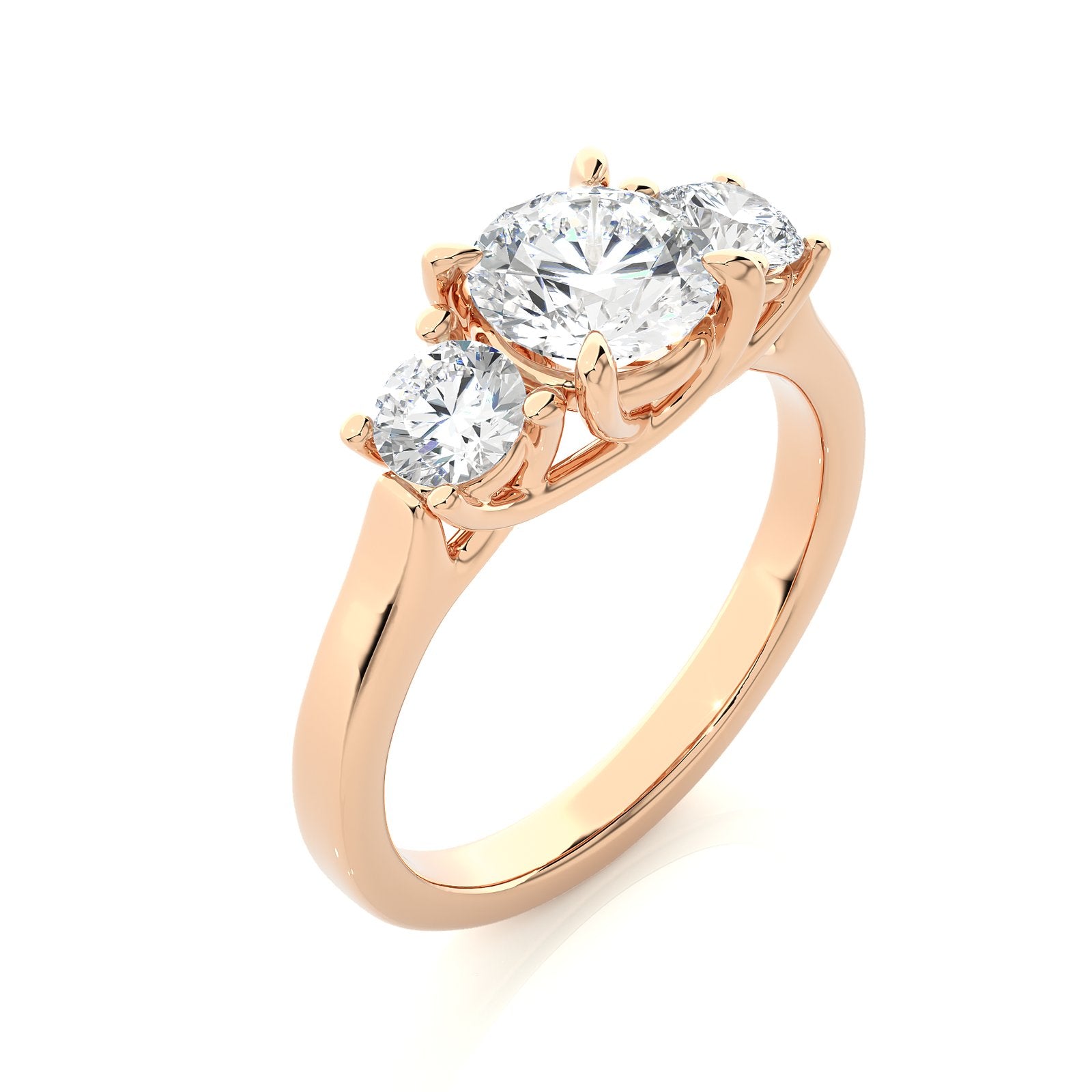 Solitaire Ring R3_RD_105 - RG