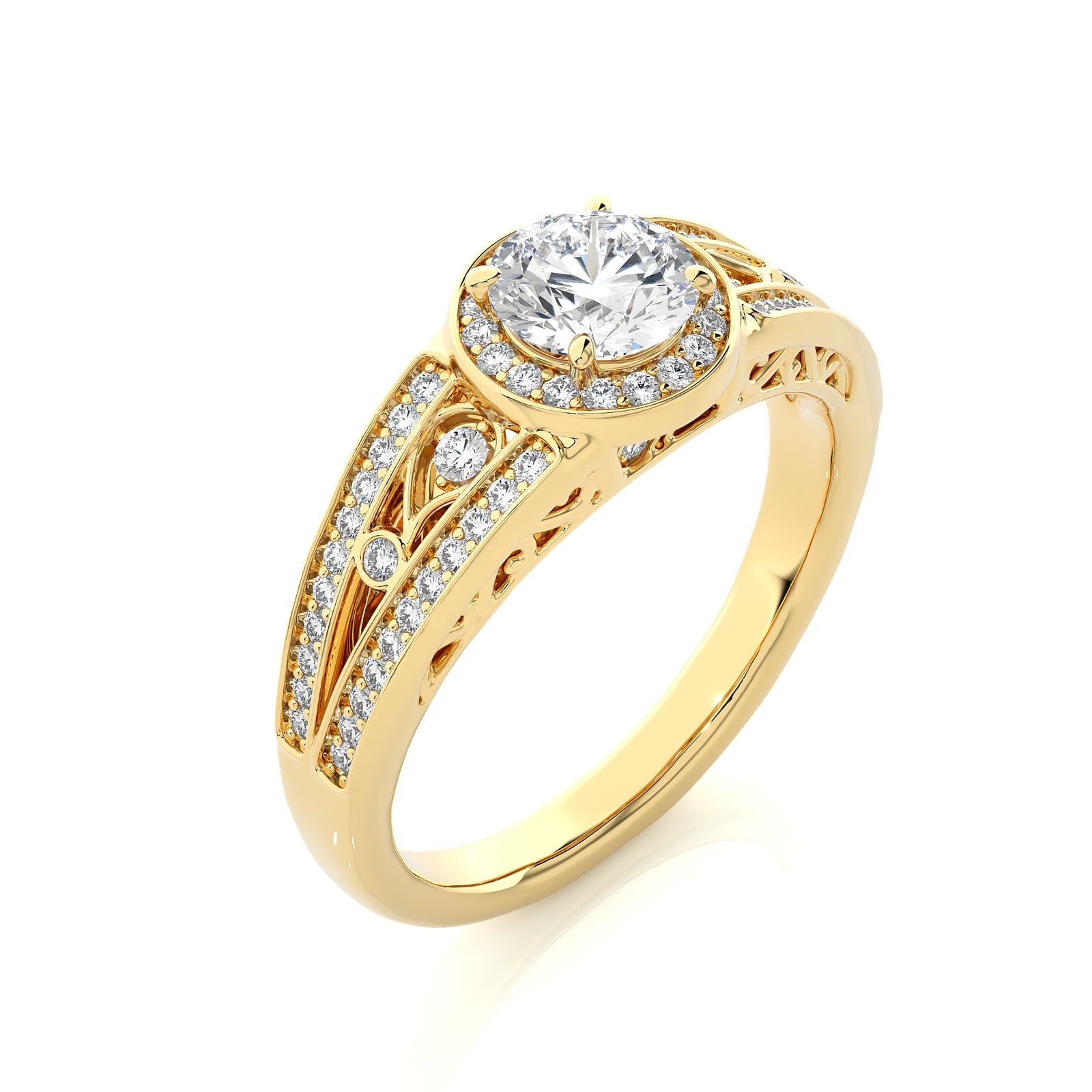 Solitaire Ring RH_RD_208 - view