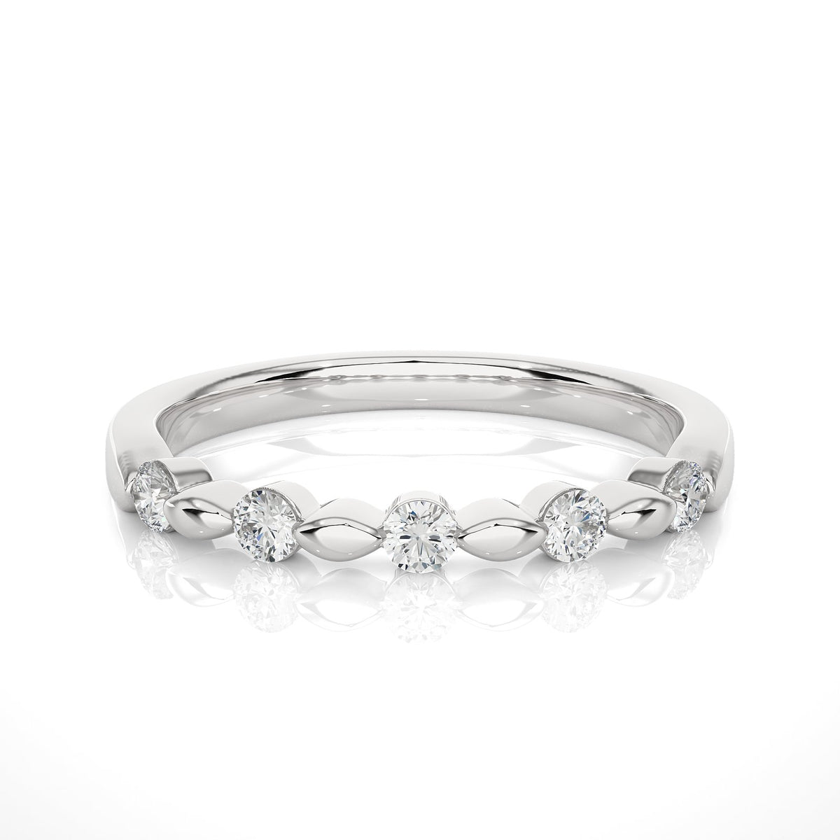 Wedding Band WB_RD_148 - WG