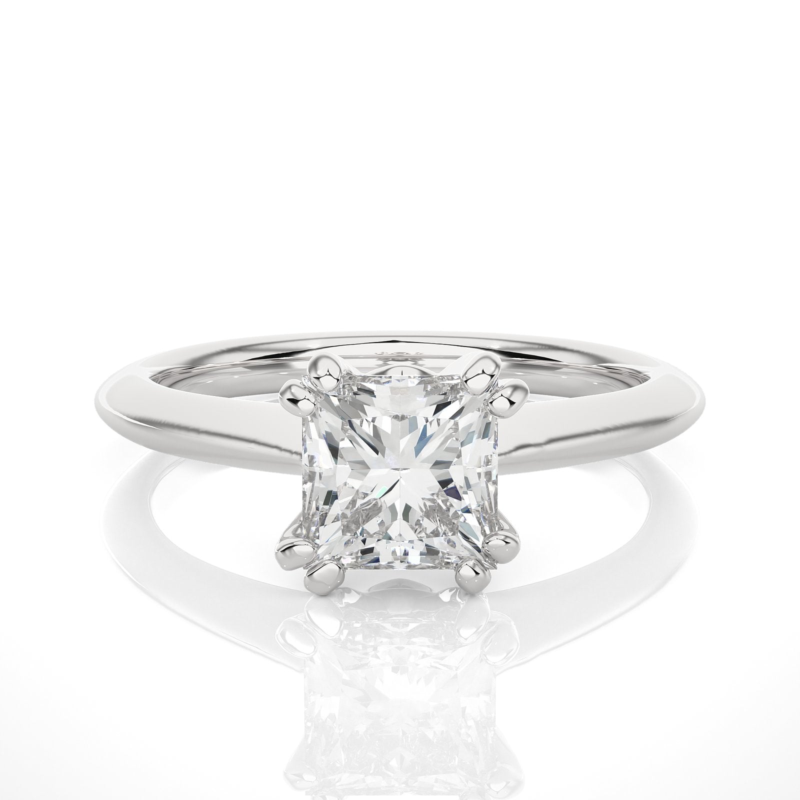 Solitaire Ring RS_PR_120 - WG
