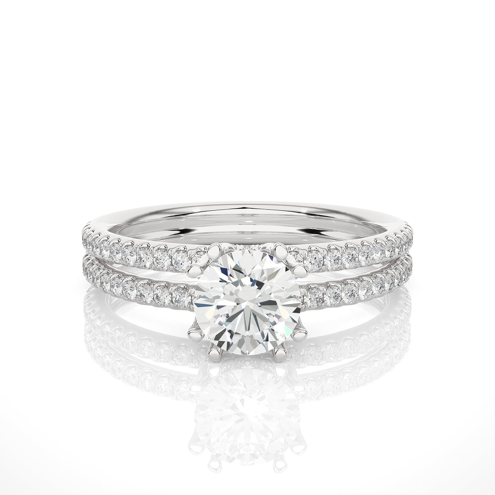 Solitaire Ring RP_RD_180 - WG