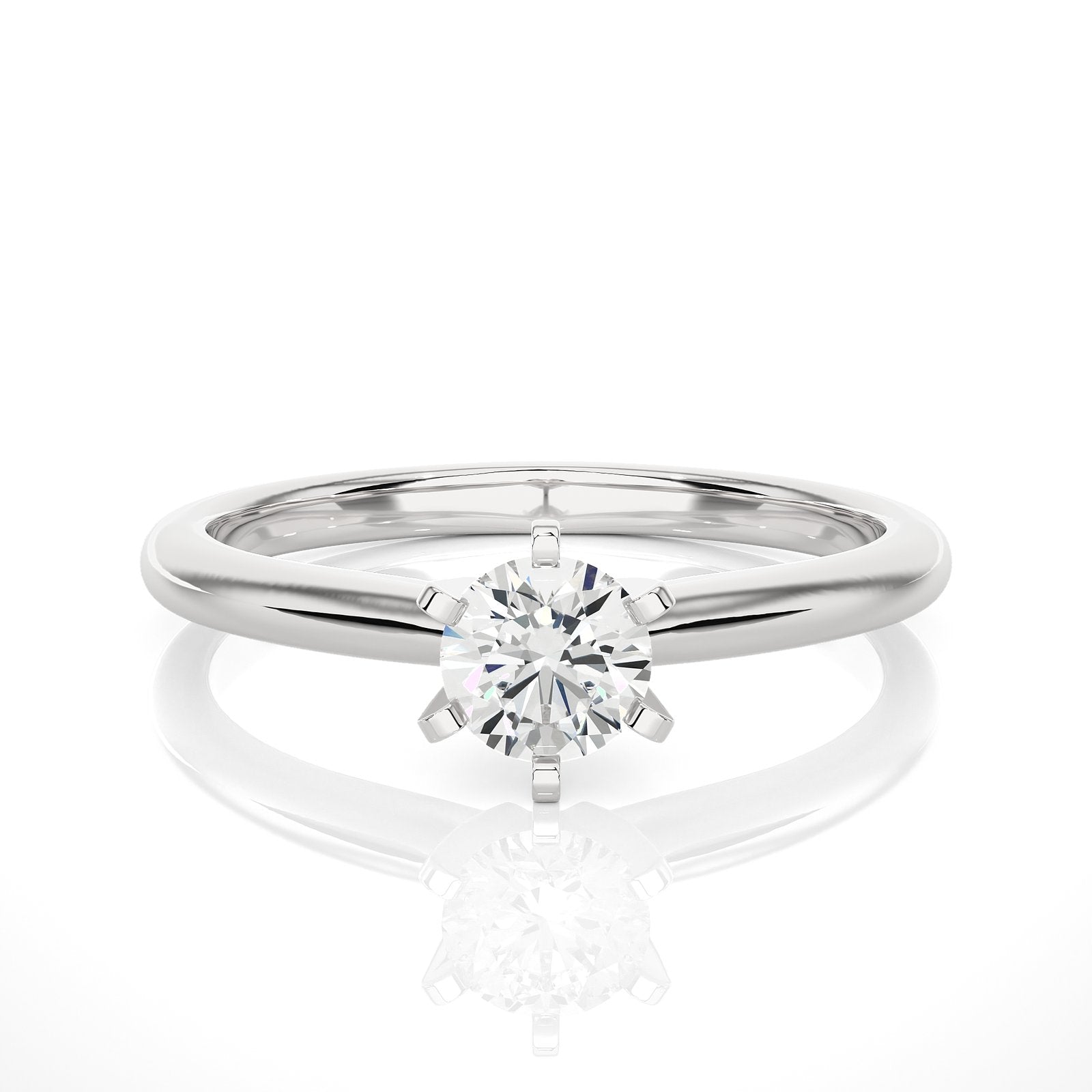 Solitaire Ring RS_RD_154 - WG