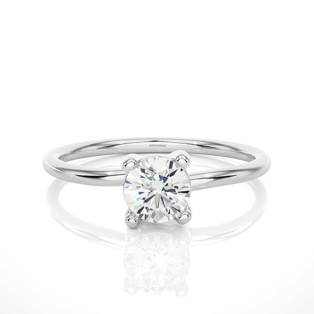 Solitaire Ring RS_RD_171 - WG
