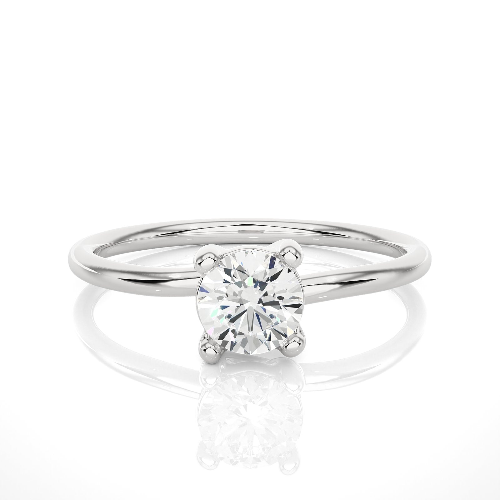 Solitaire Ring RS_RD_171 - WG