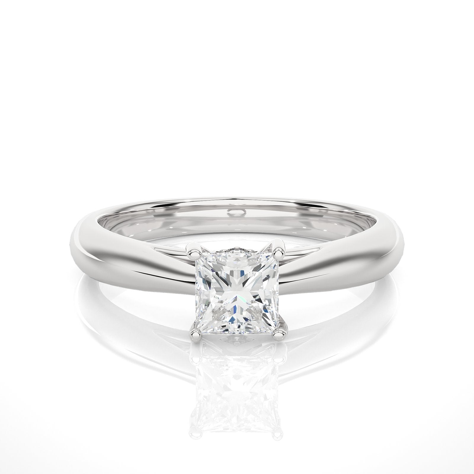 Solitaire Ring RS_PR_156 - WG