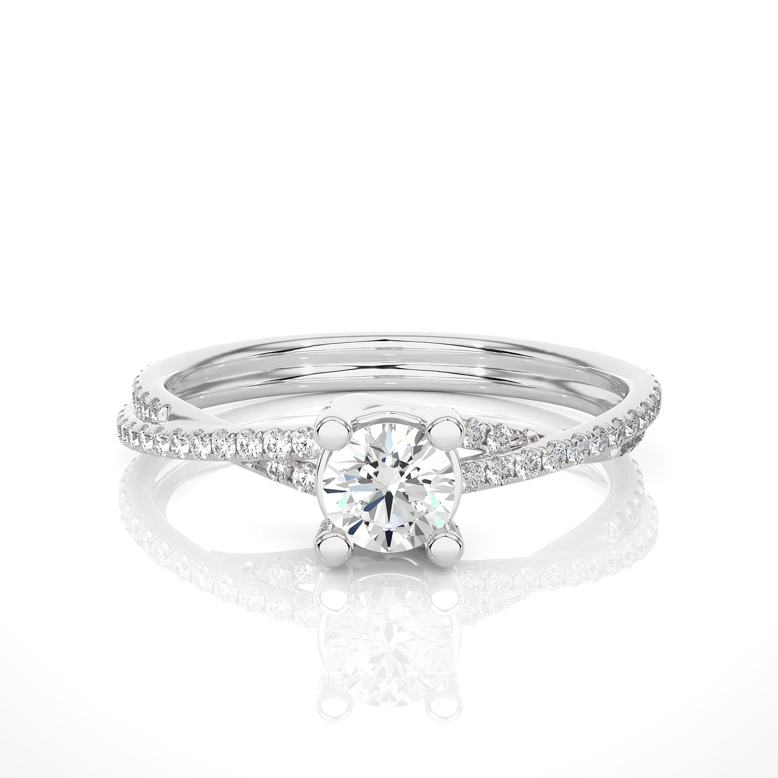 Solitaire Ring RP_RD_184 - WG
