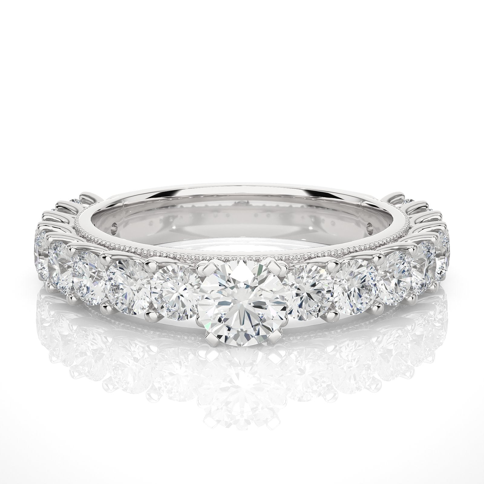 Solitaire Ring RC_RD_276 - WG