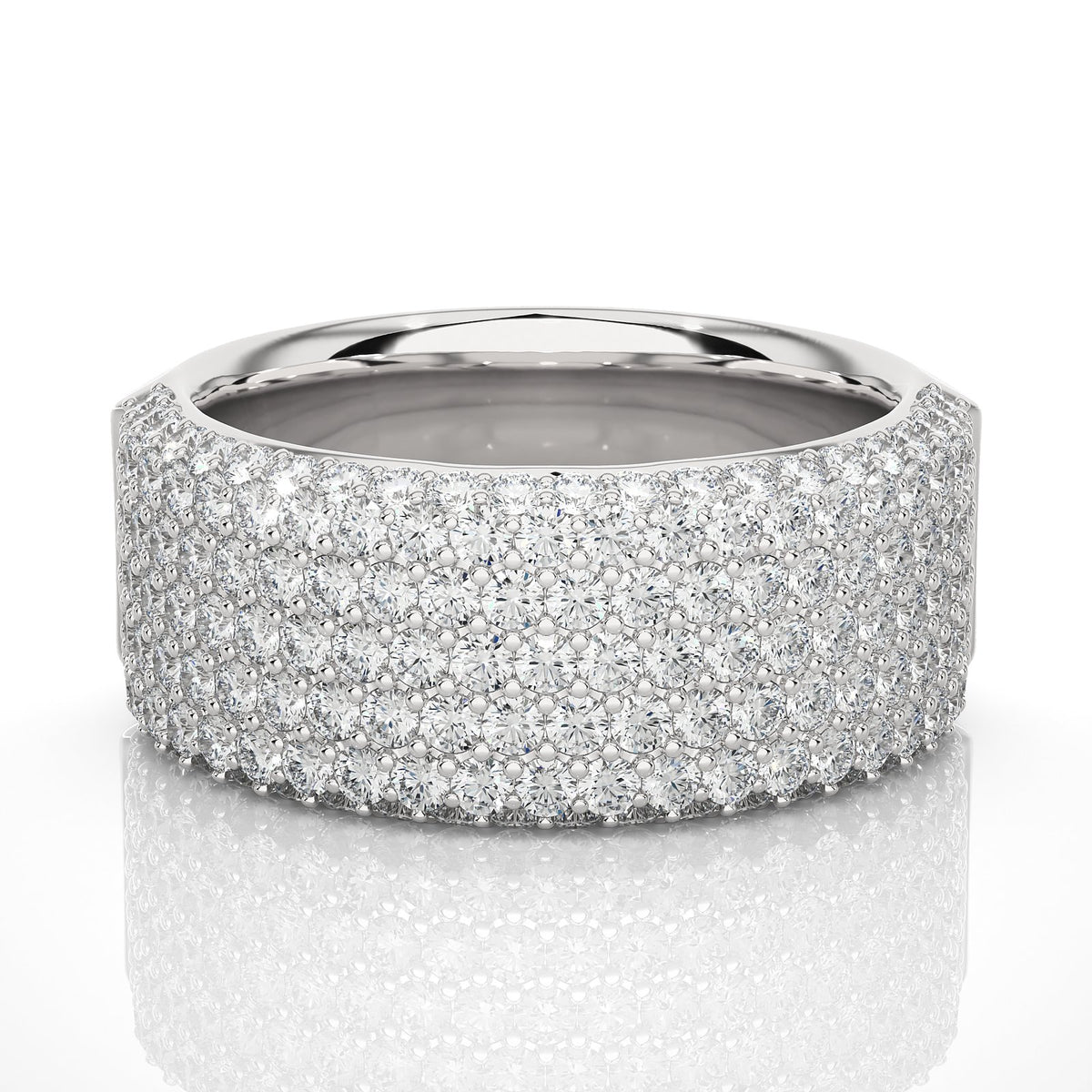 Wedding Band WB_RD_166 - WG