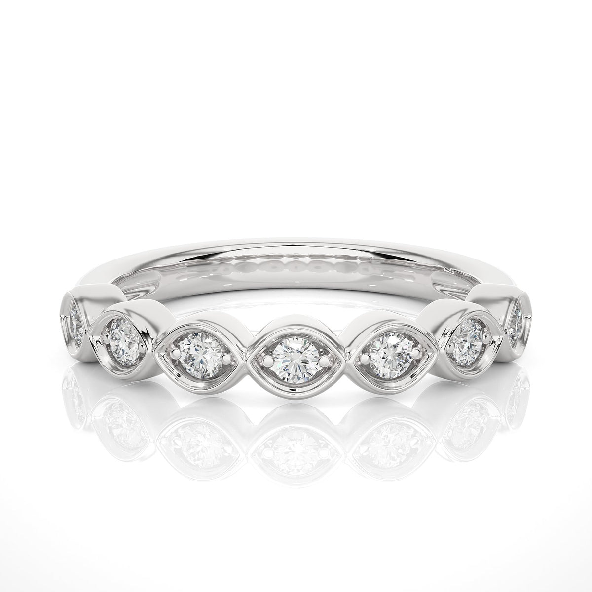 Wedding Band WB_RD_153 - WG