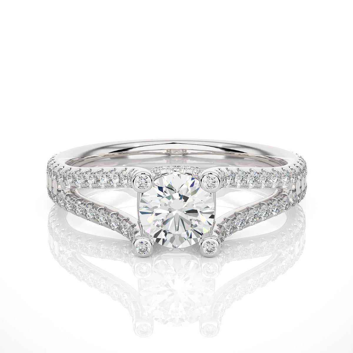 Solitaire Ring RP_RD_123 - WG