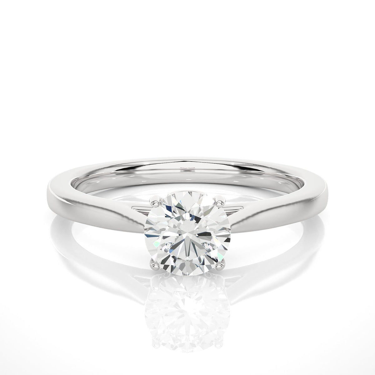 Solitaire Ring RS_RD_170 - WG
