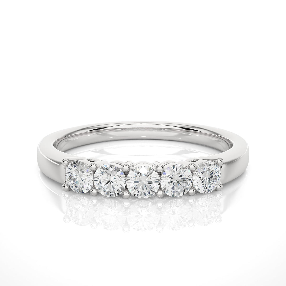 Wedding Band WB_RD_136 - WG