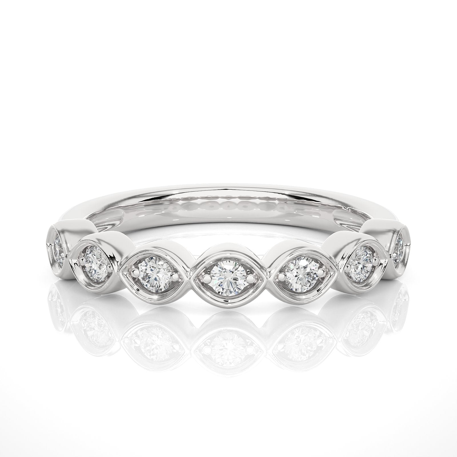 Wedding Band WB_RD_153 - WG
