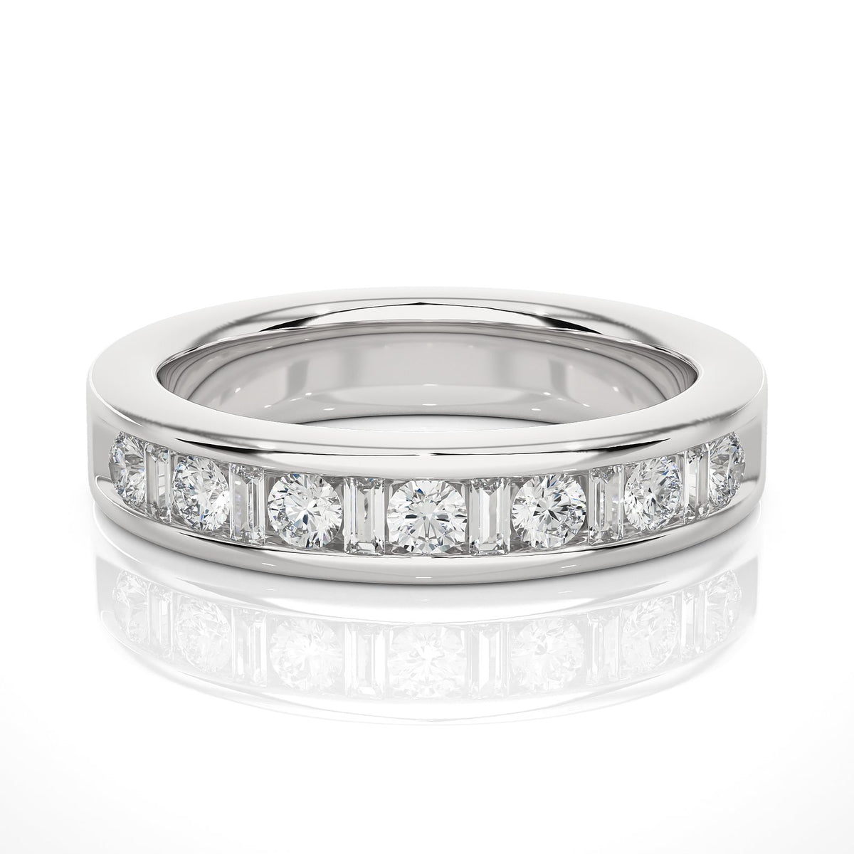 Wedding Band WB_RD_155 - WG