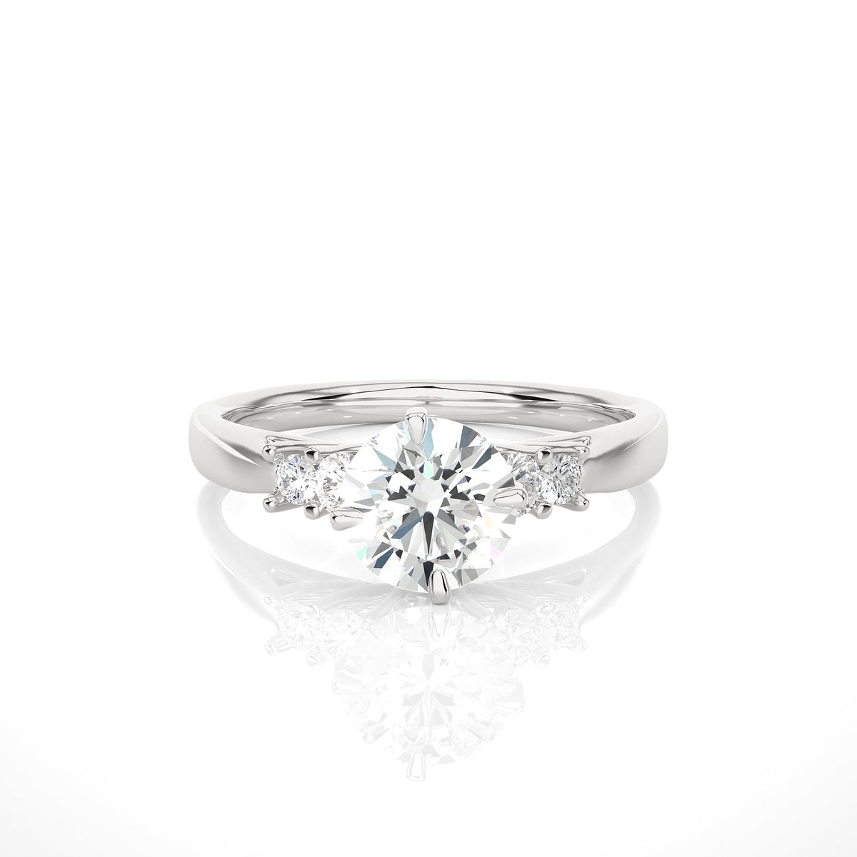 Solitaire Ring RC_RD_200 - WG