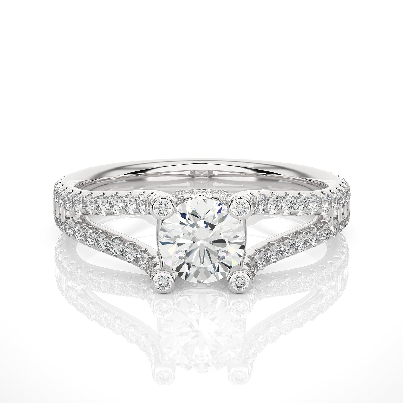 Solitaire Ring RP_RD_123 - WG