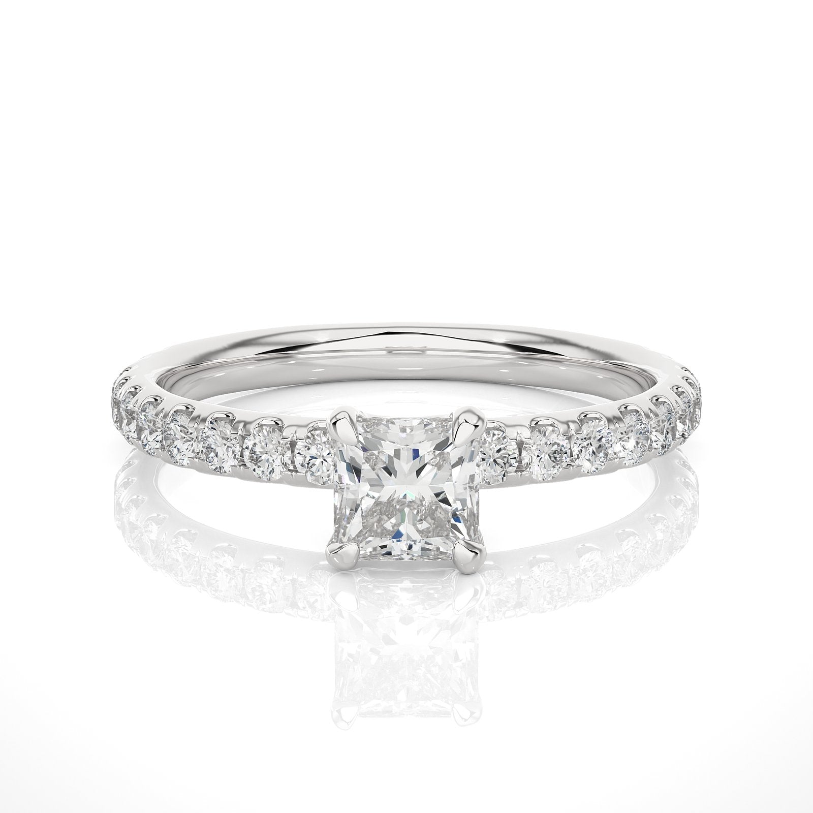 Solitaire Ring RC_AS_236 - WG