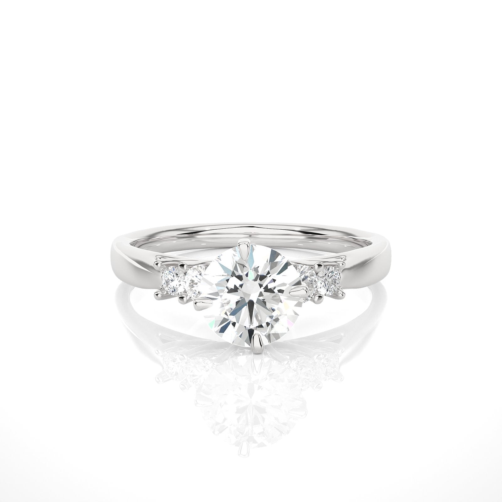 Solitaire Ring RC_RD_200 - WG