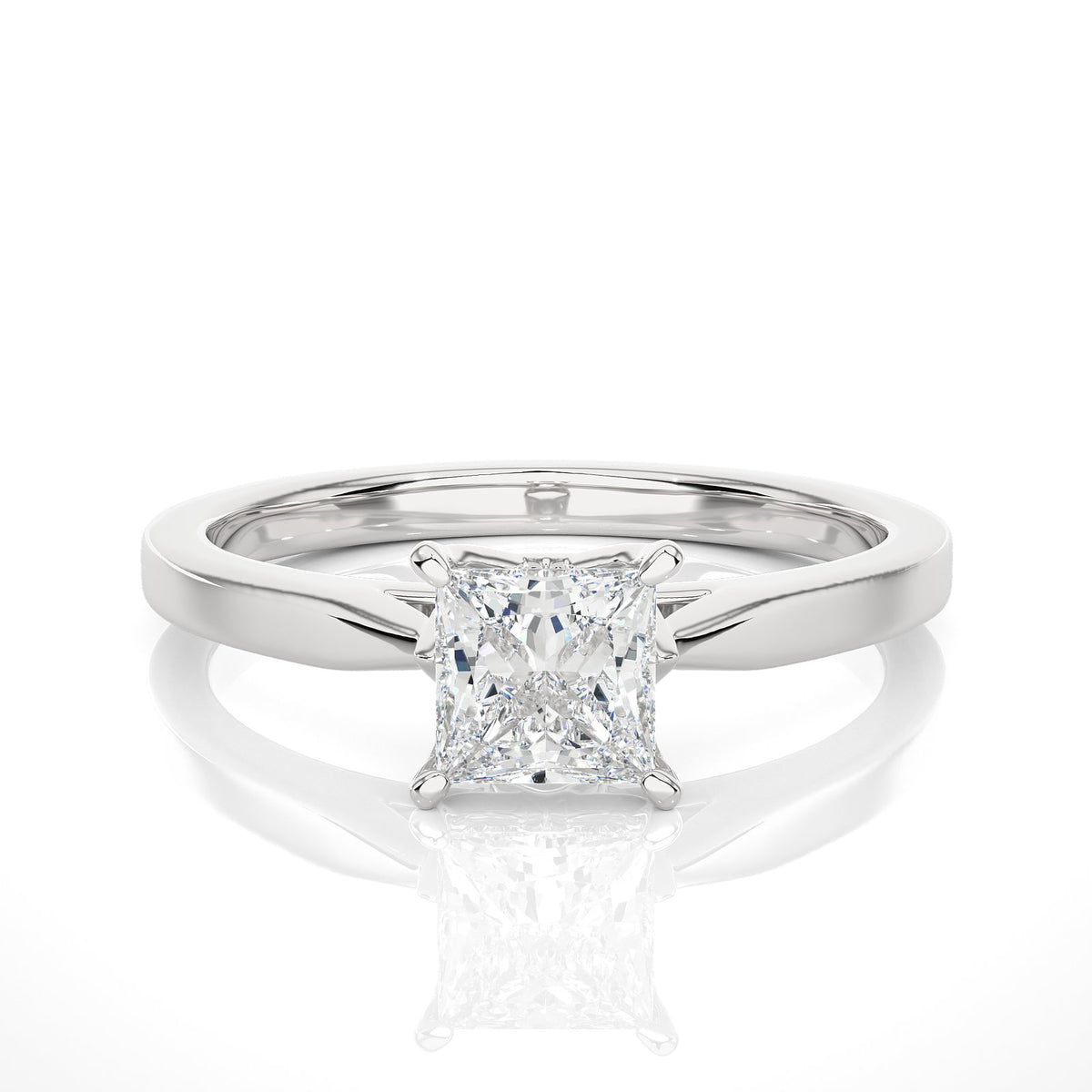 Solitaire Ring RS_PR_186 - WG
