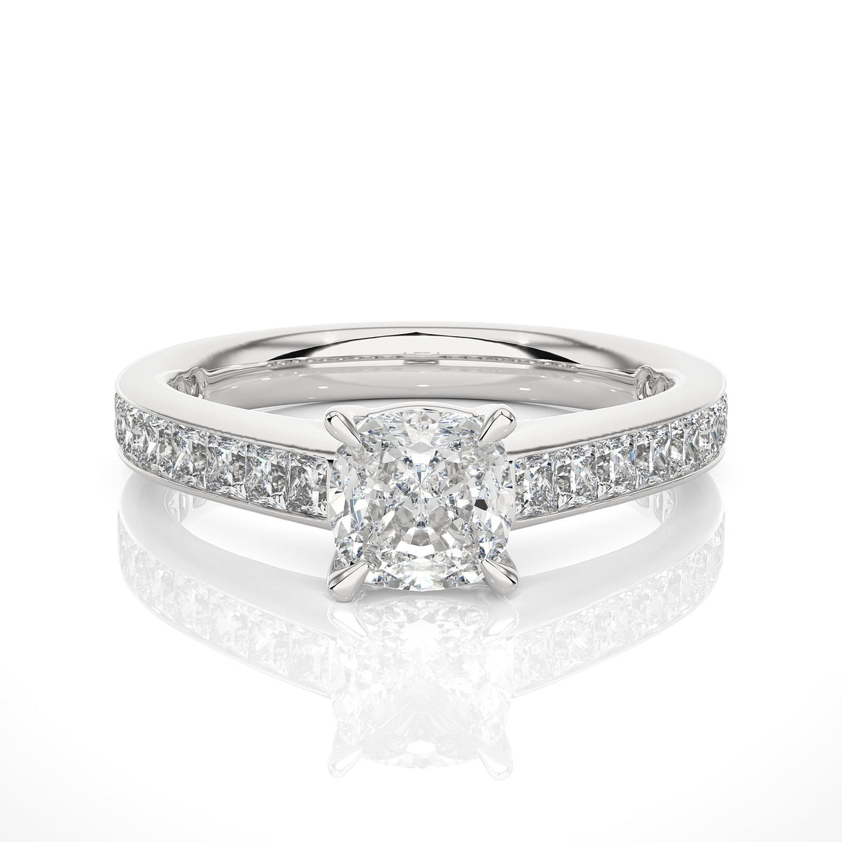 Solitaire Ring RC_CU_153 - WG