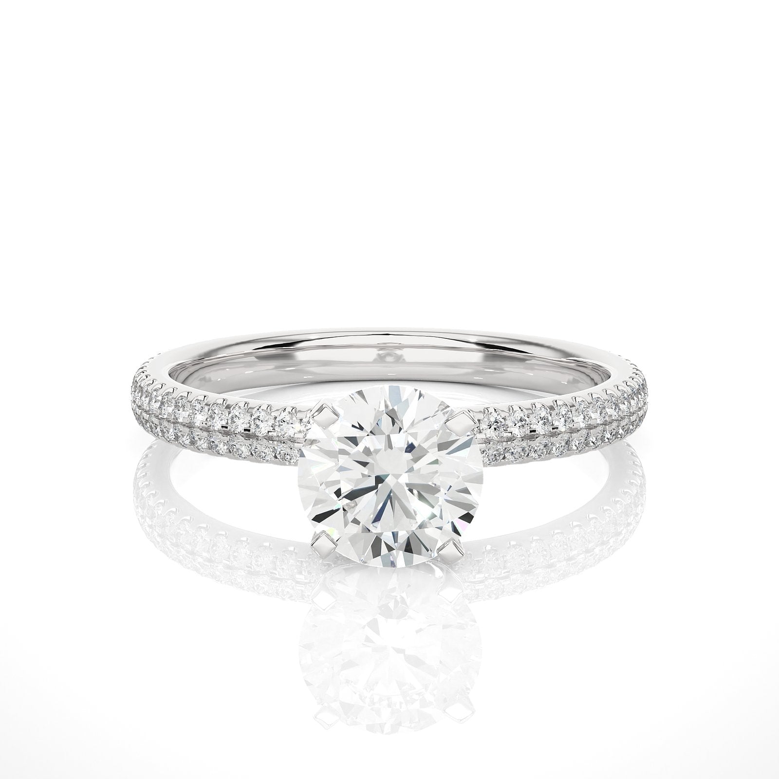 Solitaire Ring RP_RD_146 - WG
