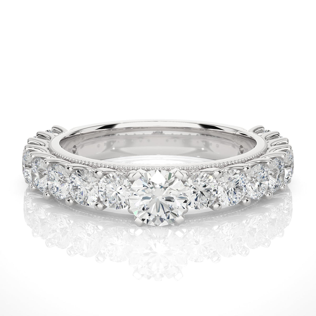 Solitaire Ring RC_RD_276 - WG